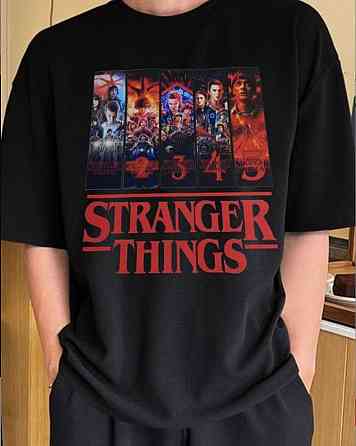 Футболка Stranger Things XL, Графитовый Черновцы