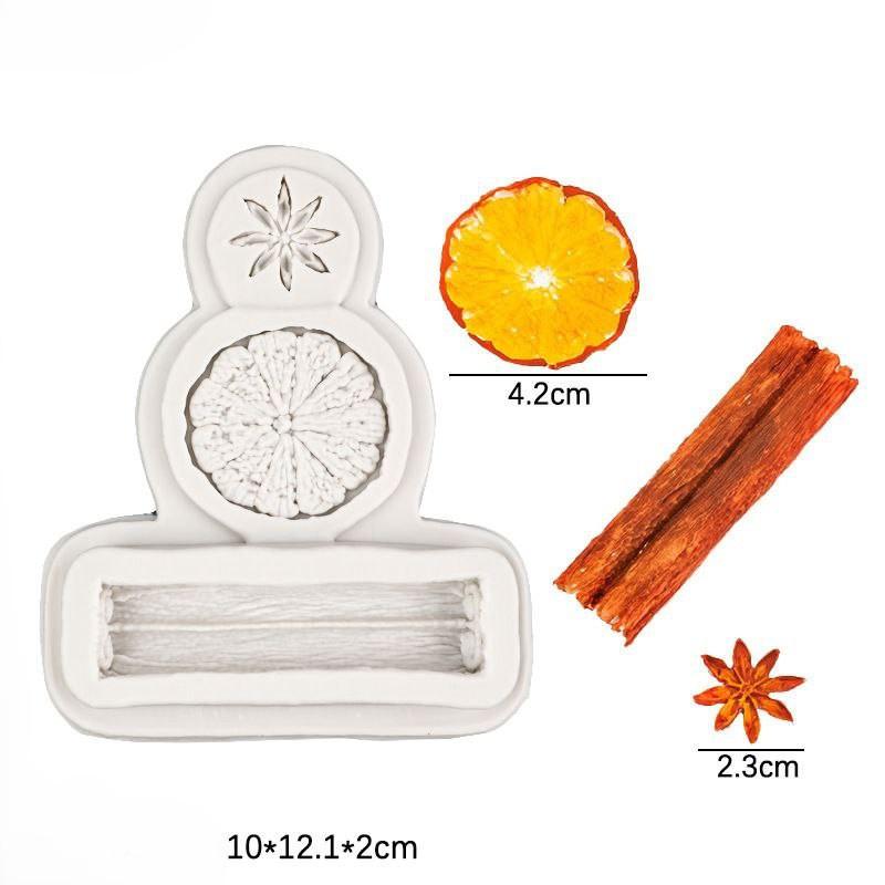 Молд силиконовый Апельсин и специи 100 на 121 мм серый Киев - изображение 6