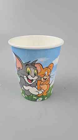 Паперові склянки кольорові ST 175 мл "TOM and JERRY" (50 шт.) Харків