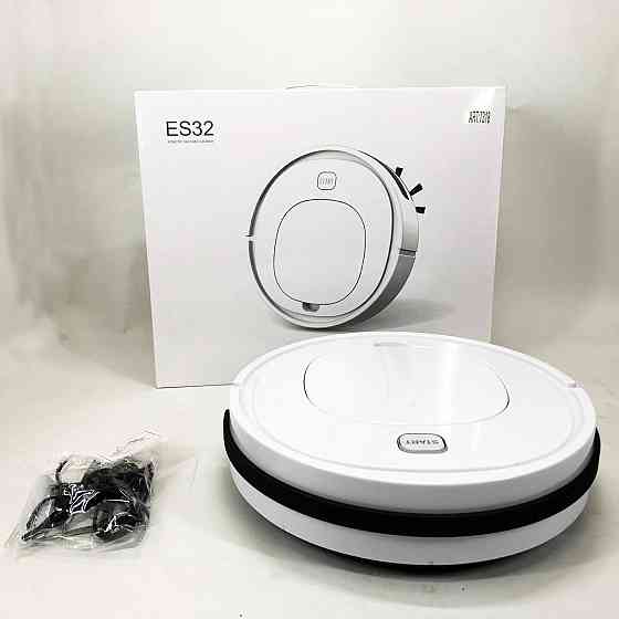 Бюджетный робот пылесос для дома Alanc ES32 1500 Вт, Умный робот уборщик, Потративный пылесос SJ-52 Киев