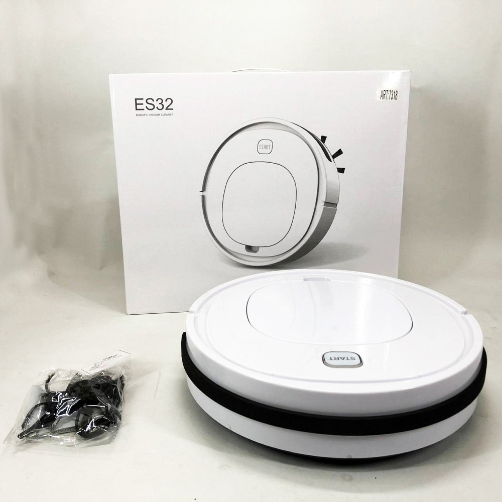 Бюджетный робот пылесос для дома Alanc ES32 1500 Вт, Умный робот уборщик, Потративный пылесос SJ-52 Киев - изображение 4