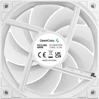 Кулер до корпусу Deepcool FD12 WH (R-FD12-WHNPN1-G) Вінниця