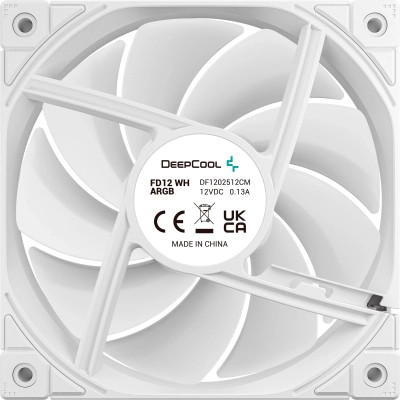 Кулер для корпуса Deepcool FD12 WH (R-FD12-WHNPN1-G) Винница - изображение 4