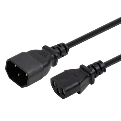 Кабель питания C13 to C14 1.8m 0.75mm2 Rezone (RZPC-13141875) Винница - изображение 3