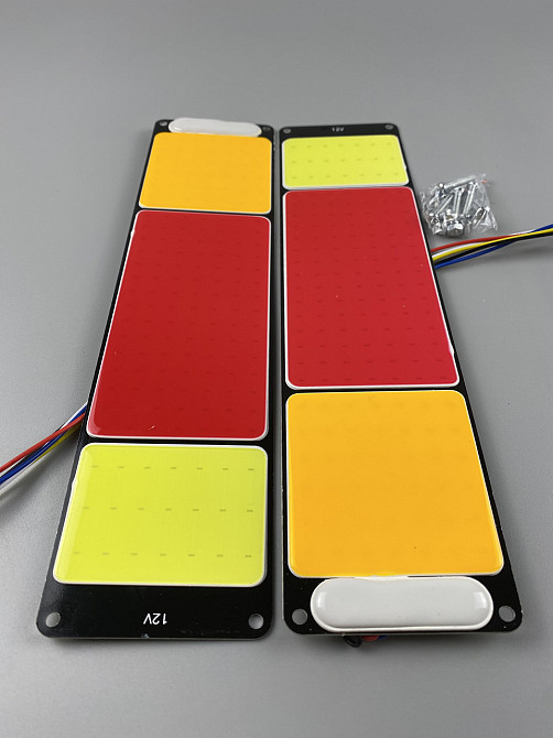 Ліхтар задній світлодіодний chip COB LED задні фари, ліхтар заднього ходу габаритний діодний 24V IP68 Мукачево - фото 2