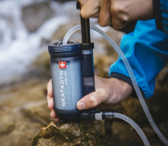 Очищуючий фільтр для води, що очищає Hiker Pro Katadyn Transparent Вінниця - фото 8
