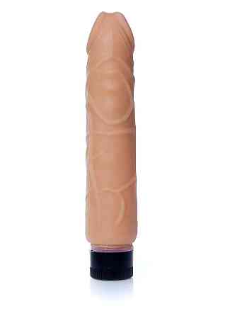 Вибратор - Real Skin Multispeed Flesh, 22 см Sex Aura Киев