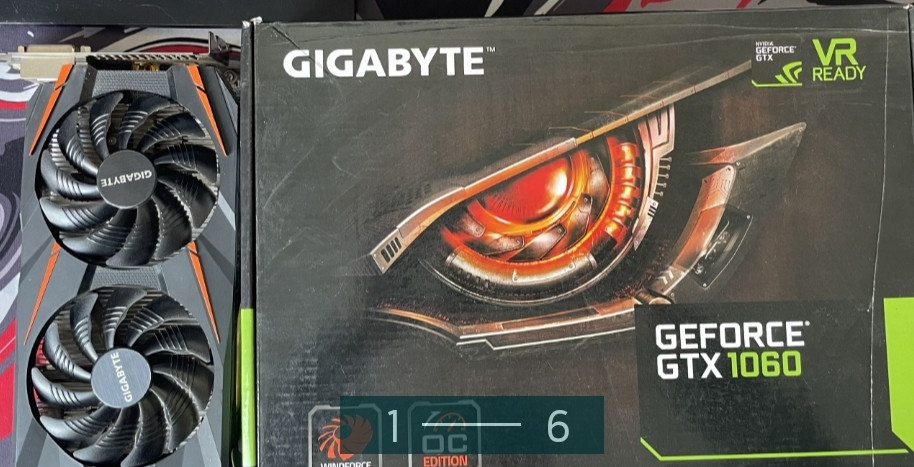 Видеокарта Gigabyte GTX 1060 6Gb. Киев - изображение 6