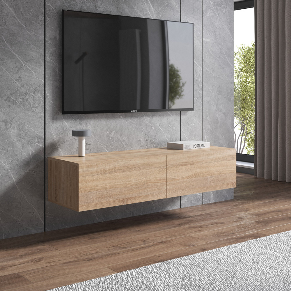 Тумба под телевизор VAYS, навесная тумбочка M-18 Львов - изображение 1