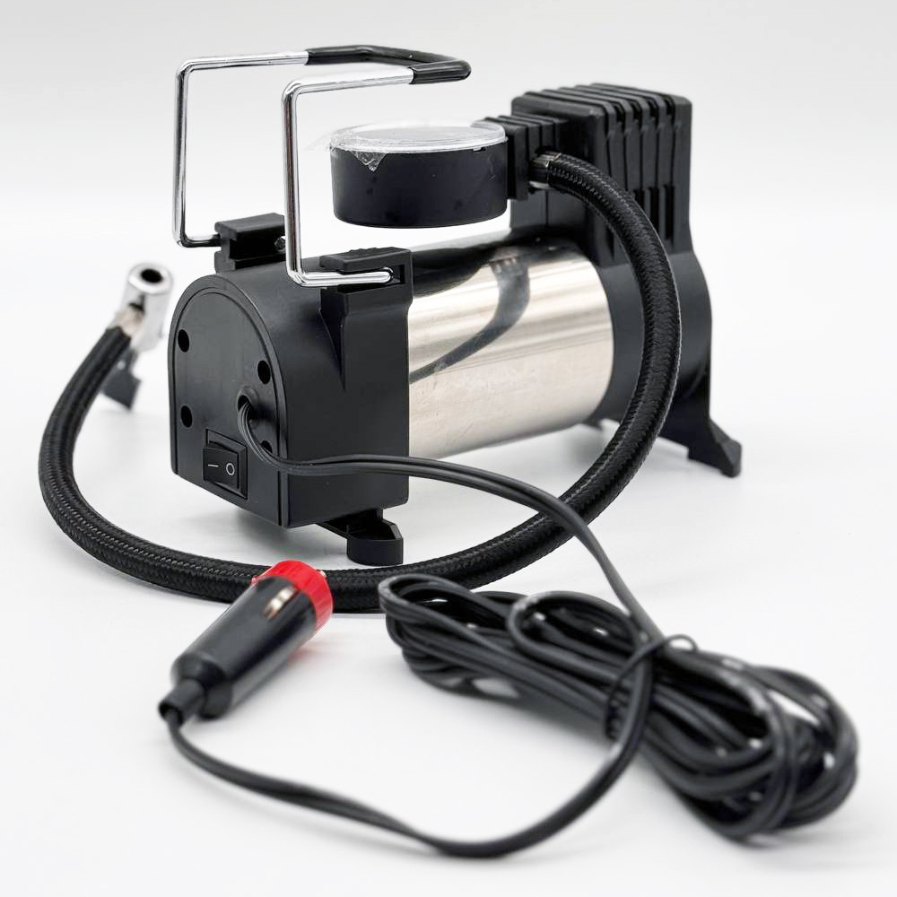 Автомобільний компресор від прикурювача 40 л/хв, 965кПа, Air pump HS-208 / Повітряний насос для шин Київ - фото 7