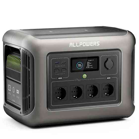 Портативна зарядна станція AllPowers R1500 Lite 1600Вт LiFePO4 Львів