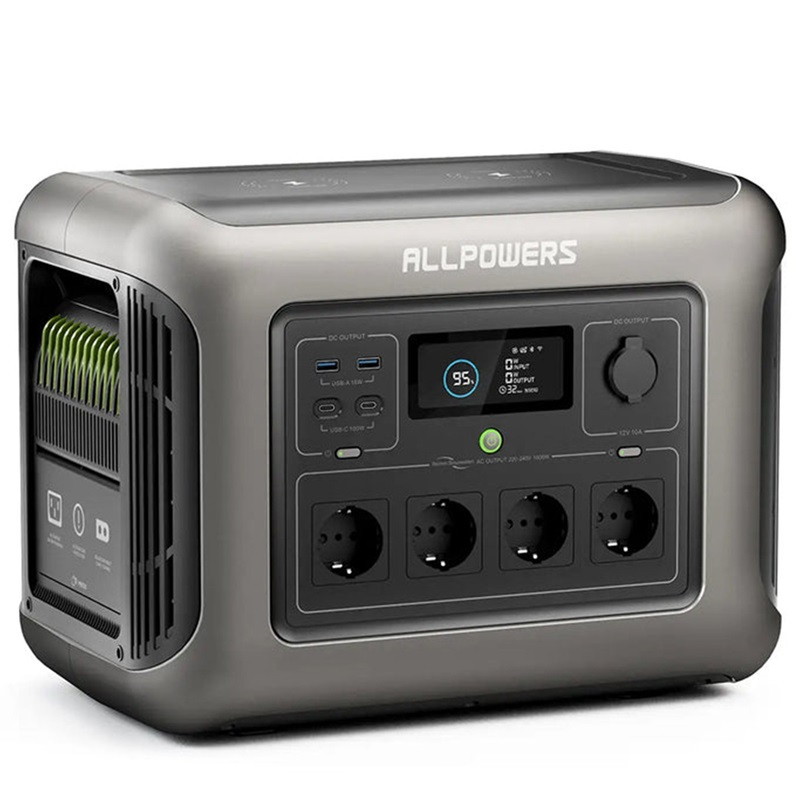 Портативна зарядна станція AllPowers R1500 Lite 1600Вт LiFePO4 Львів - фото 2