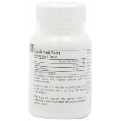 Травы Source Naturals Гамма Оризанол 60мг, 100 таблеток (SNS-00684) Винница - изображение 2