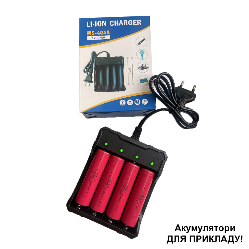 Пристрій для заряджання акумуляторних батарейок Ms-404A Кам'янець-Подільський - фото 2