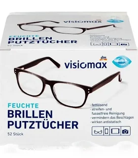 Очистители для очков VISIOMAX, 52 St (Германия) VISIOMAX Brillenputztücher, 52 St Львов - изображение 1