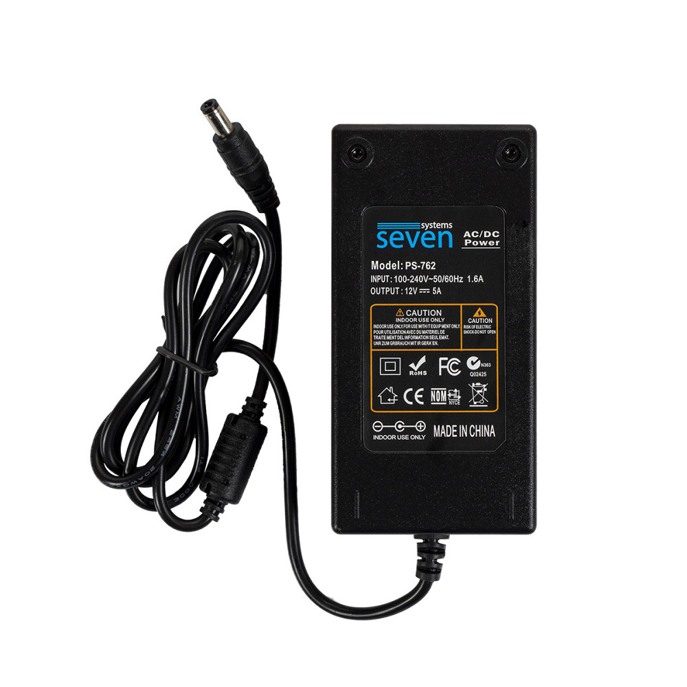 Блок живлення 12В/5А SEVEN PS-762 Київ - фото 5