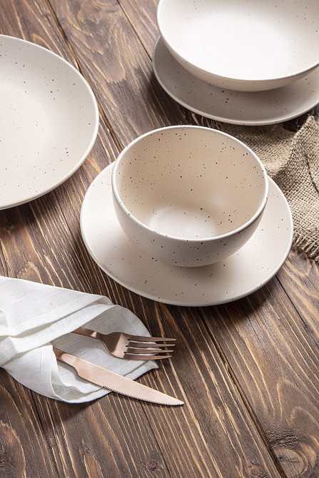 Тарілка супова Limited Edition Sandy Cream (6871439) Київ - фото 5