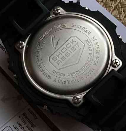 Часы Casio G-Shock The Origin G-5600UE-1DR на солнечной батарее! Харьков