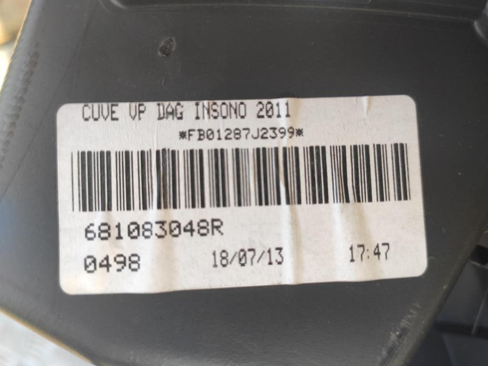 Бардачок Renault Kangoo 2008-2016 (681083048R) Ковель - фото 2