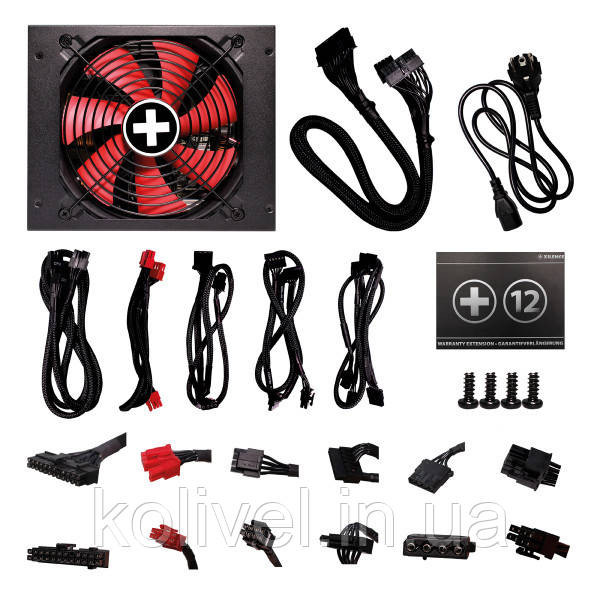 БЖ 1250W Xilence XP1250MR9 Performance X 80+ Gold, 140mm, Modular, Retail Box (XP1250MR9) Киев - изображение 9