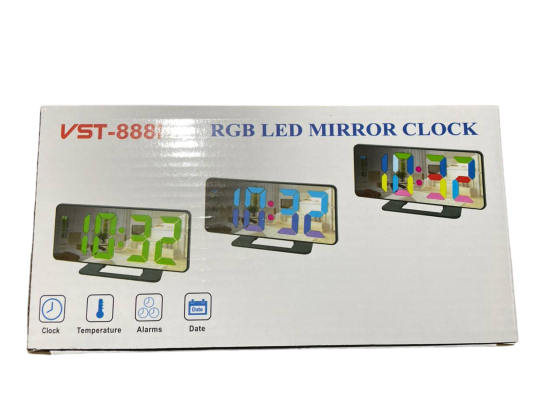 Настільний годинник від мережі VST-888H RGB/ 9957 (60) Київ