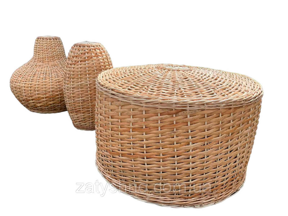 Набор плетеных люстер из лозы Киев - изображение 3