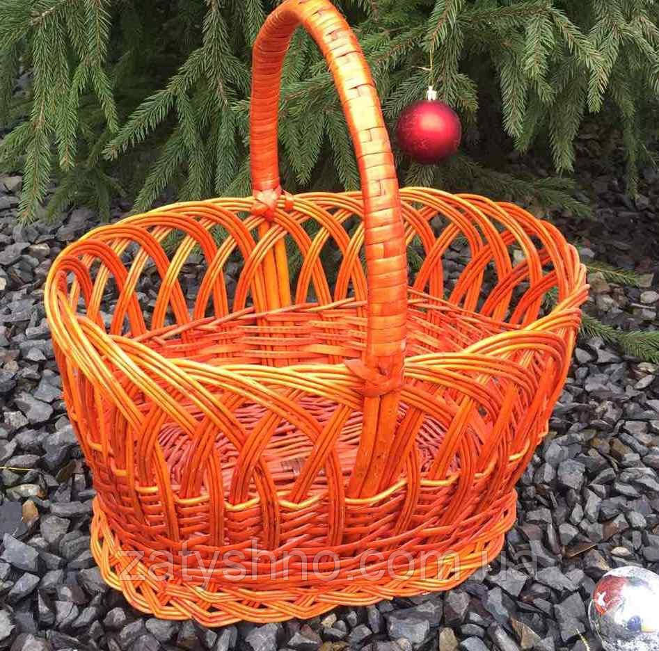 Кошик плетений коричневий | Київ - фото 1