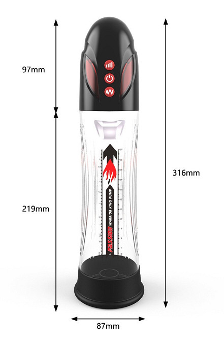Водонепроницаемая, автоматическая вакуумная помпа с зарядкой от USB CANWIN Water Bath, P416AU Sex Aura Киев - изображение 10