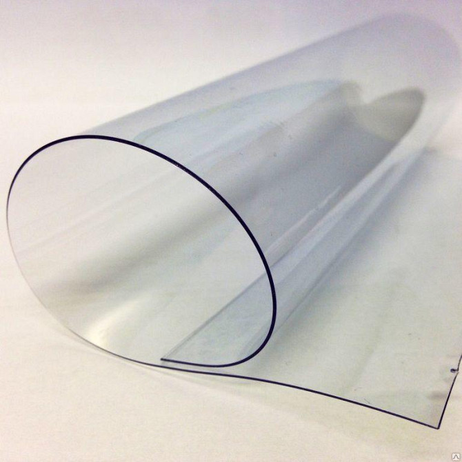 Мягкое стекло Прозрачная силиконовая скатерть на стол Soft Glass Защита для мебели 1.9х1.0м (толщина Винница - изображение 1