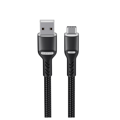 Кабель USB Type-C Havit HV-CB6217 3,0A 1м чорний Житомир