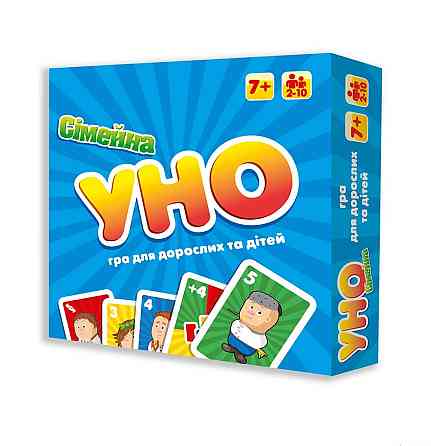 Гра 30606 (укр) "УНО Сімейне 2 в 1", в кор-ці 26-25-5 см, шт Київ