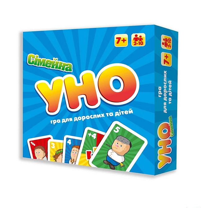 Гра 30606 (укр) "УНО Сімейне 2 в 1", в кор-ці 26-25-5 см, шт Київ - фото 1