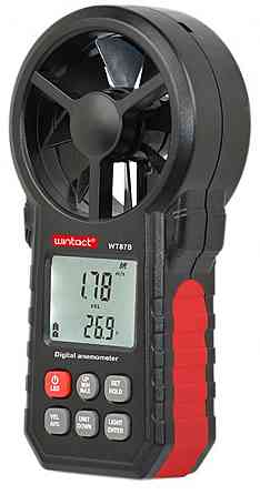Анемометр крильчастий USB, Bluetooth 0,3-30 м/с, -10-45 °C WINTACT WT87B Чернігів