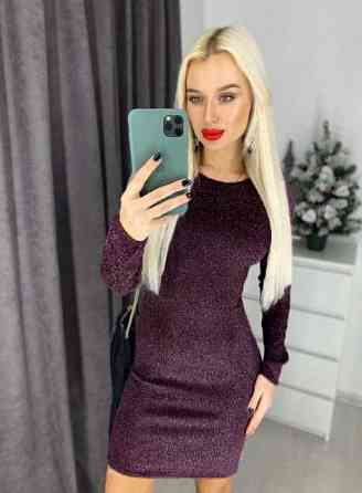 Вечірнє плаття з люрексом "Minor" | Розпродаж моделі 46, Марсала Київ