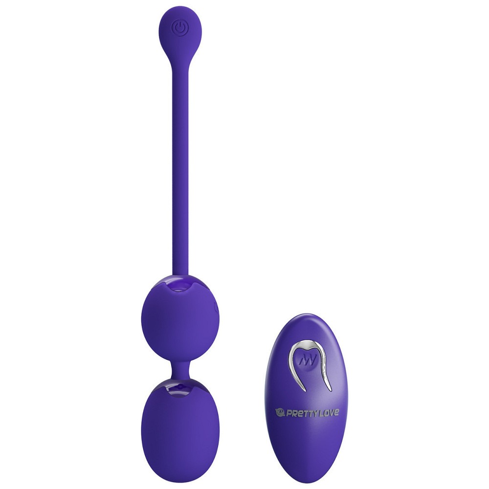 Вагінальні кульки Pretty Love Willie - Youth, Wireless remote control 12 vibration functions Memory Sex Aura Київ - фото 6