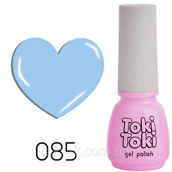 Гель-лак Toki-Toki № 085 блакитне небо 5мл Херсон