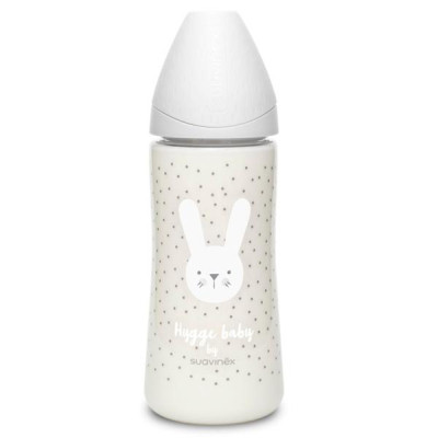 Бутылочка для кормления Suavinex Hygge Уютные истории, 360 мл, серый зайчик (306693) Винница - изображение 1