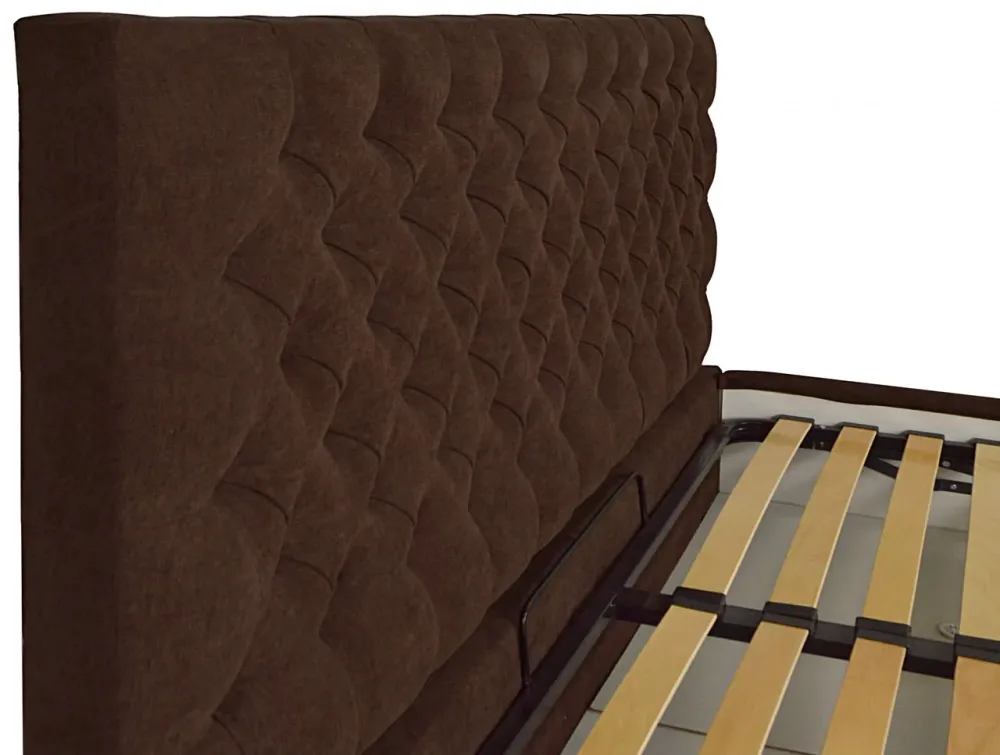 Кровать Cambridge Standart 120 х 190 см Мисти Chocolate Темно-коричневый Киев - изображение 3