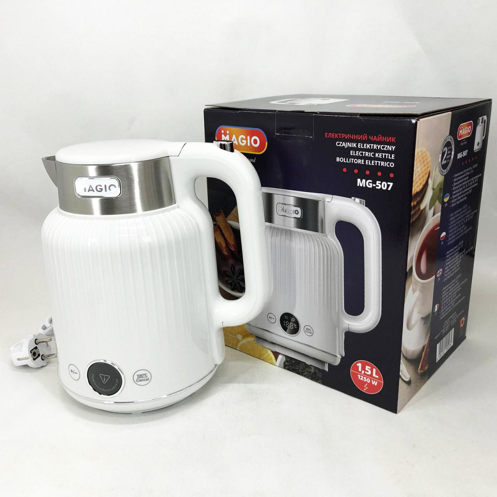 Електричні чайники якісні, Якісний електричний чайник для дому, Тихий побутовий чайник GP-86 Івано-Франківськ - фото 5