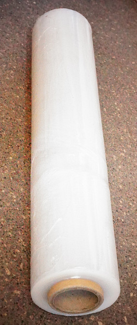 Стрейч-плівка прозора 2.2 кг (вага з втулкою) 250м*500мм*19мкм Павлоград - фото 1