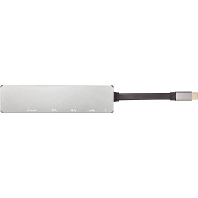 Концентратор USB 3.1 Type-C to USB Hub, HDMI, Card Reader (SD, micro SD) PowerPlant (CA912094) Вінниця - фото 2