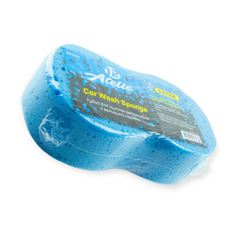 Мочалка фігурна середня з великими порами в уп-ці extra 12 22х12х6 Мукачево - фото 1