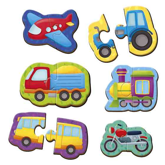 Детские магнитные пазлы 