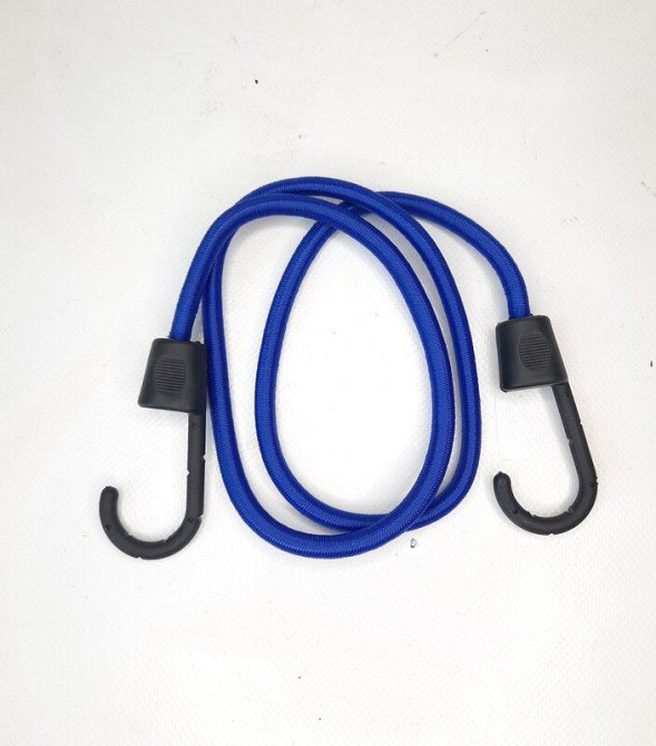 Кріплення багажу K-20666 8mm*100cm гак/пласт Blue Вінниця - фото 1