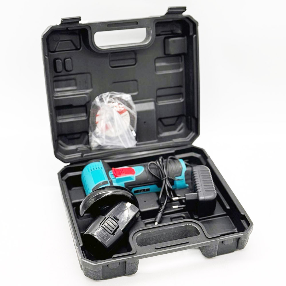 Акумуляторна болгарка, акумулятор 12V, диск 75мм / Міні болгарка / Компактна болгарка Київ - фото 10