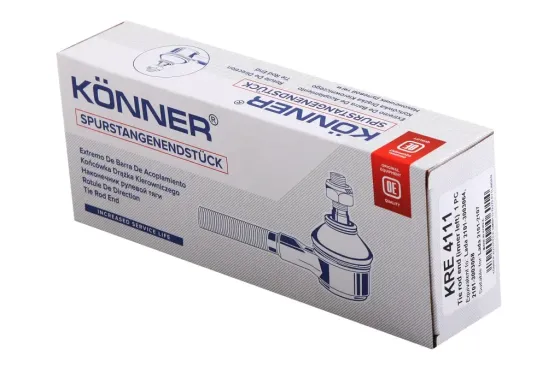 Наконечник рульової тяги 2101 Коннер правий з гайкою Вінниця