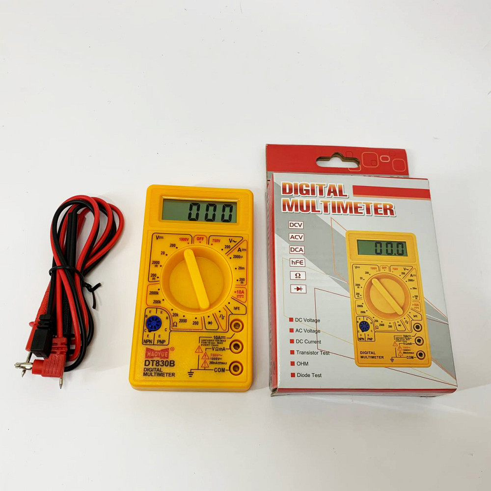 Мультиметр універсальний HAOYUE, Мультиметри для роботи, Мультиметри портативні, Перевірений мультиметр JI-21 Львів - фото 5