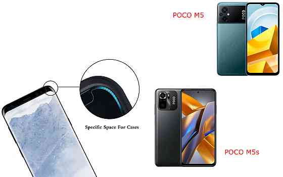 Захисне скло HyperGlass Pro для POCO M5, POCO M5s – максимальна чутливість та захист Київ