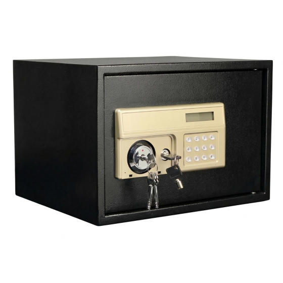 Сейф меблевий SP-250GE (25 х 36 х 31 см) Чорний Вінниця