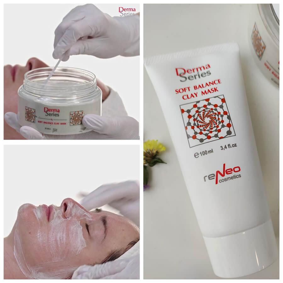 Питательная балансирующая маска с осветительным и смягчающим действием SOFT BALANS CLAY MASDERMA SERIES 100 мл Днепр - изображение 3